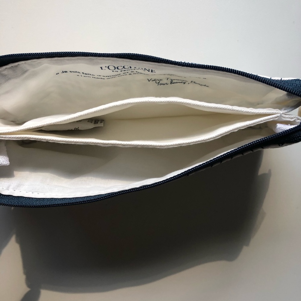 ❌SOLD❌✨2/$15 🆕 L'Occitane x OMY Cosmetic Bag - Picture 2 of 5